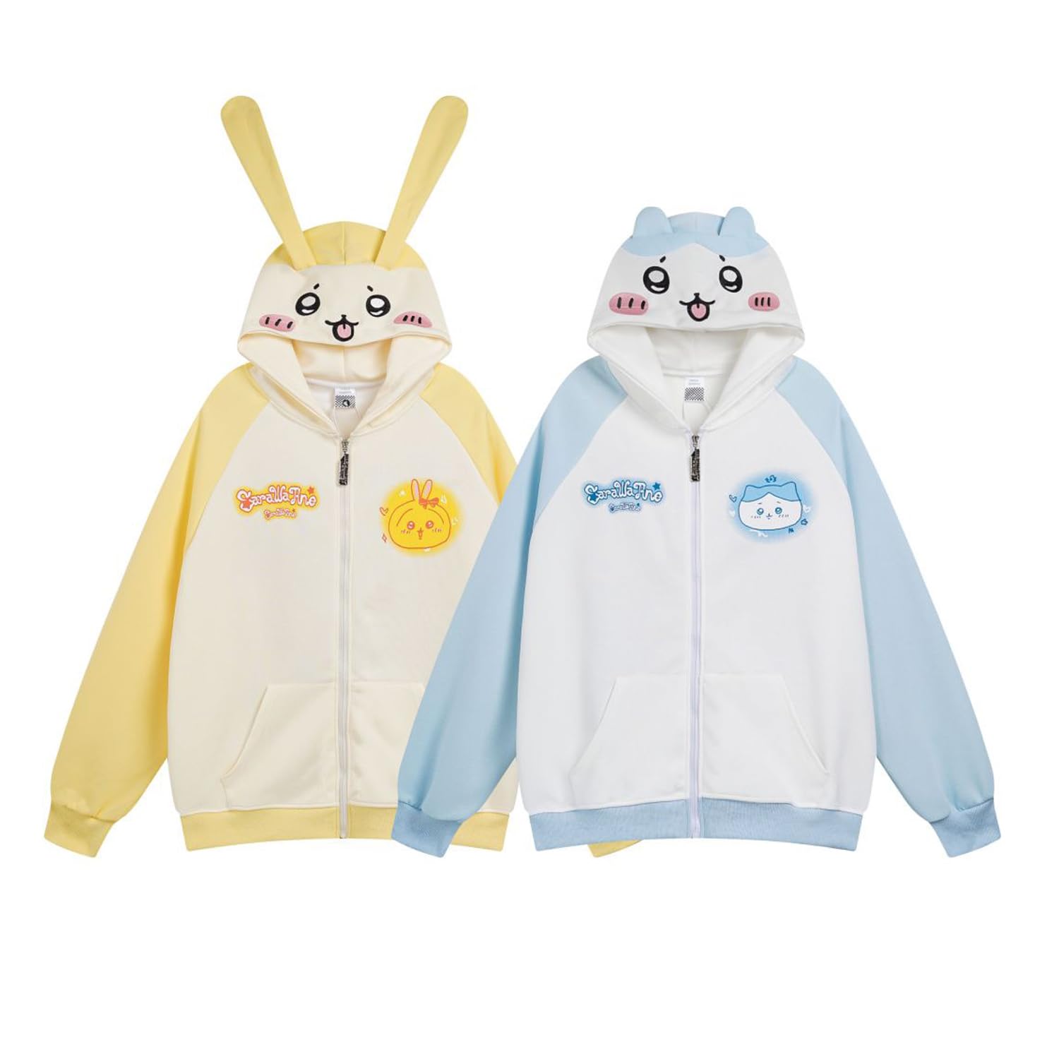 Amazon.co.jp: ちいかわ パーカー フィード付き カジュアル